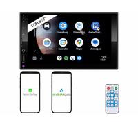 Autoradio 2 DIN écran 7" compatible Apple Carplay CAS-3750.acp avec fonction bluetooth 5.2 CreaSono