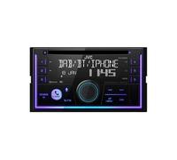 JVC Autoradio 2-DIN KW-DB95BT – CD, USB, iPod, Bluetooth, DAB+, Alexa – Noir