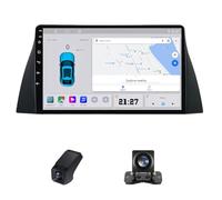 Autoradio 2 Din pour Chery Tiggo T11 1 2005-2013 Carplay sans Fil et Android Auto/Radio à écran Tactile 9 Pouces 1080P avec BT 5.0 RDS Navigation GPS DSP + caméra de recul(NF-2)