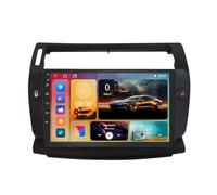 Autoradio 2 DIN,pour Citroen C4 2004-2014 avec Carplay sans Fil, Android Auto Android 15 Bluetooth Radio, écran Tactile 9 Pouces, Navigation GPS, WiFi, SWC，FM/RDS(A,A1 1G+32G)