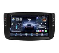 Autoradio 2 DIN,pour Fiat Linea Punto Evo 2012-2015,9 Pouces Android 15 Bluetooth Radio,avec Carplay Android Auto, Commande au Volant Caméra de Recul Mic(8core(4G+64G))