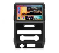 Autoradio 2 DIN,pour Ford F150 P415 Raptor 2008-2014 avec Carplay sans Fil, Android Auto Android 15 Bluetooth Radio, écran Tactile 9 Pouces, Navigation GPS, WiFi, SWC，FM/RDS(B,A1 1G+32G)
