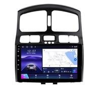 Autoradio 2 DIN,pour Hyundai Classic Santa Fe 2005-2015 avec Carplay sans Fil Android Auto Android 15 Bluetooth Radio, écran Tactile 9 Pouces, Navigation, WiFi, SWC(H7 8G+128G)