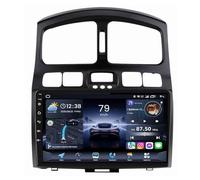 Autoradio 2 DIN,pour Hyundai Classic Santa Fe 2006-2015,9 Pouces Android 15 Bluetooth Radio,avec Carplay Android Auto, Commande au Volant Caméra de Recul Mic(8core(4G+64G))