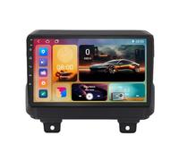Autoradio 2 DIN,pour Jeep Wrangler 2018-2019 avec Carplay sans Fil, Android Auto Android 15 Bluetooth Radio, écran Tactile 9 Pouces, Navigation, WiFi, SWC(A1 1G+32G)