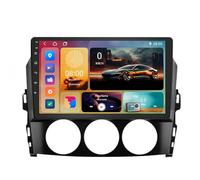 Autoradio 2 DIN,pour Mazda MX-5 2008-2015 avec Carplay sans Fil, Android Auto Android 15 Bluetooth Radio, écran Tactile 9 Pouces, Navigation GPS, WiFi, SWC，FM/RDS(H6 6G+128G)