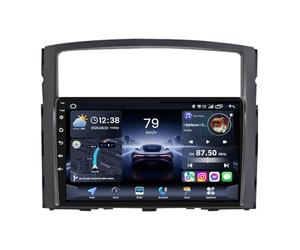 Autoradio 2 DIN,pour Mitsubishi Pajero 4 V80 V90 2006-2014,9 Pouces Android 15 Bluetooth Radio,avec Carplay Android Auto, Commande au Volant Caméra de Recul Mic(8core(4G+32G))