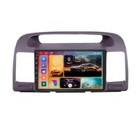 Autoradio 2 DIN,pour Toyota Camry 5 2000-2005 avec Carplay sans Fil, Android Auto Android 15 Bluetooth Radio, écran Tactile 9 Pouces, Navigation, WiFi, SWC(H8 8G+256G)