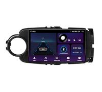 Autoradio 2 DIN,pour Toyota Yaris 2012-2017,9 Pouces Android 15 Bluetooth Radio,avec Carplay Android Auto, Commande au Volant Caméra de Recul Mic(A,8core(4G+32G))