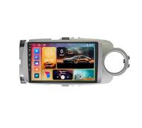 Autoradio 2 DIN,pour Toyota Yaris 2012-2017 avec Carplay sans Fil, Android Auto Android 15 Bluetooth Radio, écran Tactile 9 Pouces, Navigation GPS, WiFi, SWC,FM/RDS(B,H5 4G+64G)