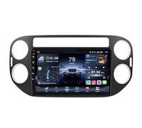 Autoradio 2 DIN,pour Volkswagem Tiguan 1 NF 2006-2016,9 Pouces Android 15 Bluetooth Radio,avec Carplay Android Auto, Commande au Volant Caméra de Recul Mic(A,4core (2G+32G))