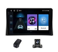 Autoradio 2 Din pour Volkswagen Multivan T5 2003-2015 Carplay sans Fil et Android Auto/Radio à écran Tactile 9 Pouces 1080P avec BT 5.0 FM RDS Navigation GPS DSP + caméra de recul(NF-2)