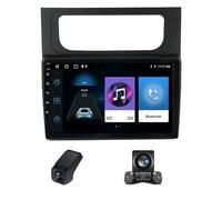 Autoradio 2 Din pour Volkswagen Touran 2 1T 2010-2015 Carplay sans Fil et Android Auto/Radio à écran Tactile 10 Pouces 1080P avec BT 5.0 FM RDS Navigation GPS DSP + caméra de recul(NF-1)