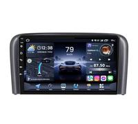 Autoradio 2 DIN,pour Volvo S80 1 1998-2006,9 Pouces Android 15 Bluetooth Radio,avec Carplay Android Auto, Commande au Volant Caméra de Recul Mic(8core(4G+32G))