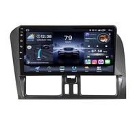 Autoradio 2 DIN,pour Volvo XC60 2008-2017,9 Pouces Android 15 Bluetooth Radio,avec Carplay Android Auto, Commande au Volant Caméra de Recul Mic(4core (2G+32G))