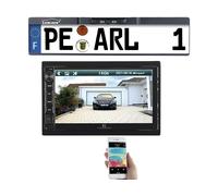 Autoradio 2 DIN tactile CAS-4445.bt avec caméra de recul sans fil - CreaSono