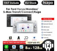 Autoradio Android pour Ford, Focus S-max C MAX Kuga Galaxy Fi.C. ATIC ktallergic, Mondeo Carplay, Audio AI Voice P2-CP S