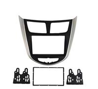 Autoradio 7 Pouces Android MP5 2DIN avec Cadre Et Façade pour Hyundai I25 pour Accent pour Solaris pour Verna 2010 AJOHBM(Only Frame)