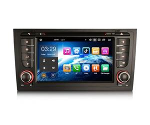 Autoradio 8 curs Android 14 pour Audi A6 S6 RS6 Allroad Prend en Charge DVD Dab+ Navi Carplay Android Auto Bluetooth 5.0 WiFi A2DP RDS TNT 4GB RAM 64GB ROM