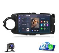 autoradio 9" Android 13 Pour Toyota Yaris 2011-2018, Wi-FI, Android Auto CarPlay , GPS Navi, BT, RDS, AM/FM, caméra, DAB+, 2+64GB