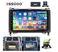 Autoradio 9"" - ESSGOO - Mercedes Benz - Carplay - Android Auto - Caméra de recul