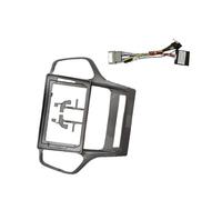Autoradio 9 Pouces Android Stéréo 2DIN Façade Et Panneau De Tableau De Bord pour Jeep pour Grand Cherokee 2008-2012 PYPFQUMQGR(Frame with Cable)