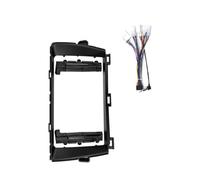 Autoradio 9 Pouces Lecteur MP5 Android Stéréo Format 2 DIN Façade Et Cadre D'installation pour Toyota pour Prius 2010 QAQMHVCVB(with Cable,RHD)
