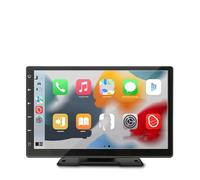 Autoradio 9 Pouces Lecteur Vidéo Multimédia CarPlay Android Auto Écran Tactile IPS Entrée AUX Bluetooth Universel Voiture Vue Arrière Caméra Recul(9inch)