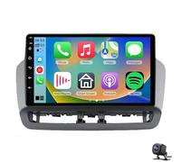Autoradio 9 Pouces pour Seat Ibiza 2012-2015 avec CarPlay Android Auto Double Din Écran Tactile Bluetooth FM Navigation GPS WiFi FM HD Caméra de recul MIC (4 Core 1+32G)