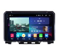 Autoradio 9 pouces pour Suzuki Jimny 2019 Prise en charge Plug and Play sans fil Carplay Android Auto Prise en charge de la navigation GPS FM Bluetooth Commande au volant(ZL009 8 Core 4G+Wifi 6+128GB)