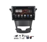 Autoradio à écran Double DIN 9 Pouces pour SsangYong Korando 3 Actyon 2 2013-2017 avec CarPlay Android Auto/BT Android 11 stéréo de Voiture avec caméra de recul/Radio FM/Commandes au Volant (Taille :