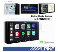 Autoradio Alpine ILX-W690D 2 DIN 7 Pouces DAB+ HDMI Apple CarPlay Android Auto