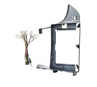 Autoradio Android 10,1 Pouces Lecteur Stéréo 2DIN Façade Et Cache De Tableau De Bord pour Toyota pour Prius 30 2009-2015 QAQMHVCVB(Frame with Cable)