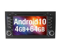 Autoradio Android 10 pour Audi A4 S4 RS4 B7 Seat Exeo Navigation GPS MP3 USB