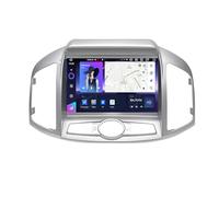 Autoradio Android 12 pour Chevrolet Captiva 2012-2017 9 Pouces Écran Tactile avec sans Fil Carplay Android Auto Support HiFi RDS GPS Dab BT 5.0 DSP Commande Au Volant Caméra De Recul(600S 6+128G)
