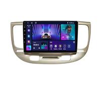 Autoradio Android 12 pour KIA RIO2 2005-2011 9 Pouces HD Écran Tactile avec sans Fil Carplay Android Auto DSP FM AM HiFi RDS Lien Miroir BT 5.0 Dab SWC + AHD Caméra De Recul(B,M400S)