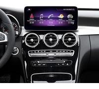 Autoradio Android 13 12,3 Pouces à écran Tactile pour Mercedes Benz A/C-Class,W176,CLA,GLA,GLC,X156,2015 à 2018 année NTG 5.0, Prend en Charge Le Lien Miroir sans Fil Apple/Carplay, 8G+256G