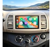 Autoradio Android 13 2+32G pour Nissan Micra 2002-2009 | écran tactile 7 pouces avec CarPlay sans fil et Android Auto pour GPS, Bluetooth, WiFi, RDS, Mirror Link, SWC,AHD Camera