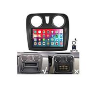 Autoradio Android 13 9 Pouces 2Go+32Go pour Renault/Dacia 2014-2017, CarPlay/Android Auto Sans Fil, GPS WiFi DSP, Ecran IPS , AHD