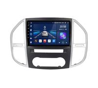 Autoradio Android 13 9 Pouces HD Écran Tactile pour Benz Vito 3 2014-2020 Intégré Carplay Android Auto BT 5.0 Lien Miroir HiFi DSP RDS FM AM DVR Dab Commande Au Volant Caméra De Recul(NF-4)