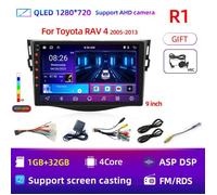 Autoradio Android 13 9 pouces pour Toyota RAV4 Rav 4 2005 - 2013 lecteur multimédia 2din Carplay DSP Navigation GPS 4G Ne AUTORADIO