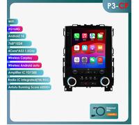 Autoradio Android 13 Écran 9.7 pouces Support Carplay et Android Auto Pour Renault Koleos Megane 4 Samsung SM6