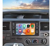 Autoradio Android 13 pour Ford Transit 2006-2011, 7 pouces 4+64G Poste Radio Voiture Bluetooth, avec CarPlay intégré, Android Auto, GPS, WiFi, FM, SWC, Mirror Link, écran partagé + caméra de recul AHD