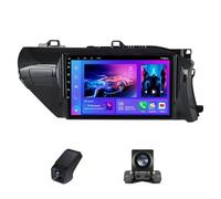 Autoradio Android 13 pour Toyota Hilux Pick Up AN120 2015-2020/ Dsp/Carauto Play sans Fil Android Auto/Navigation GPS/Radio RDS FM AM 4GLTE 5GWIFI/ Bluetooth5.0/caméra en Option(B,NF-5)