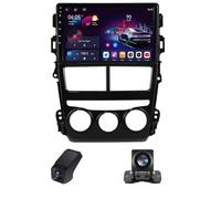 Autoradio Android 13 pour Toyota Yaris Vios 2017-2020/ avec Dsp 4GLTE intégré/Carauto Play sans Fil/Navigation GPS/Radio RDS FM AM/Bluetooth/5GWifi/caméra Ahd en Option(B,NF-6)