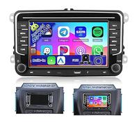 Autoradio Android 13 pour VW Golf 5/6,Passat,Jetta - Écran Tactile 7""[4+64Go],CarPlay/Sans Fil/GPS/WiFi/Type-C/Caméra de Recul