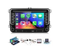 Autoradio Android 13 pour VW Golf 5/6,Passat,Jetta - Écran Tactile 7""[4+64Go],CarPlay/Sans Fil/GPS/WiFi/Type-C/Caméra de Recul
