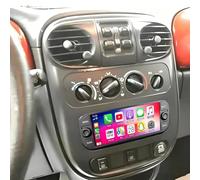 Autoradio Android 14 2 DIN pour Chrysler PT Cruiser 2000-2006, écran tactile de 6,86 ", avec support Bluetooth, sans fil, Carplay, avec GPS Navi, Android, caméra de recul Mirror Link 2 + 32 G