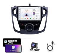 Autoradio Android 14 9" for Ford Focus 3 (2011-2019) | CarPlay et Android Auto sans fil | GPS Plug & Play | Caméra de recul gratuite | 4G/Wi-Fi | Conserve les commandes au volant(T1 4 Core WiFi 1G+16G