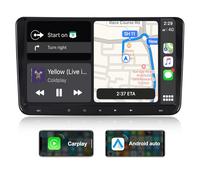 Autoradio Android 14 9" IPS HD 1280x720 avec CarPlay & Android Auto - GPS, Bluetooth, WiFi - pour VW Golf 5 6, Passat B6 B7, Polo, Tiguan, Touran, EOS, Scirocco - USB, Écran Tactile, DSP (Noir)
